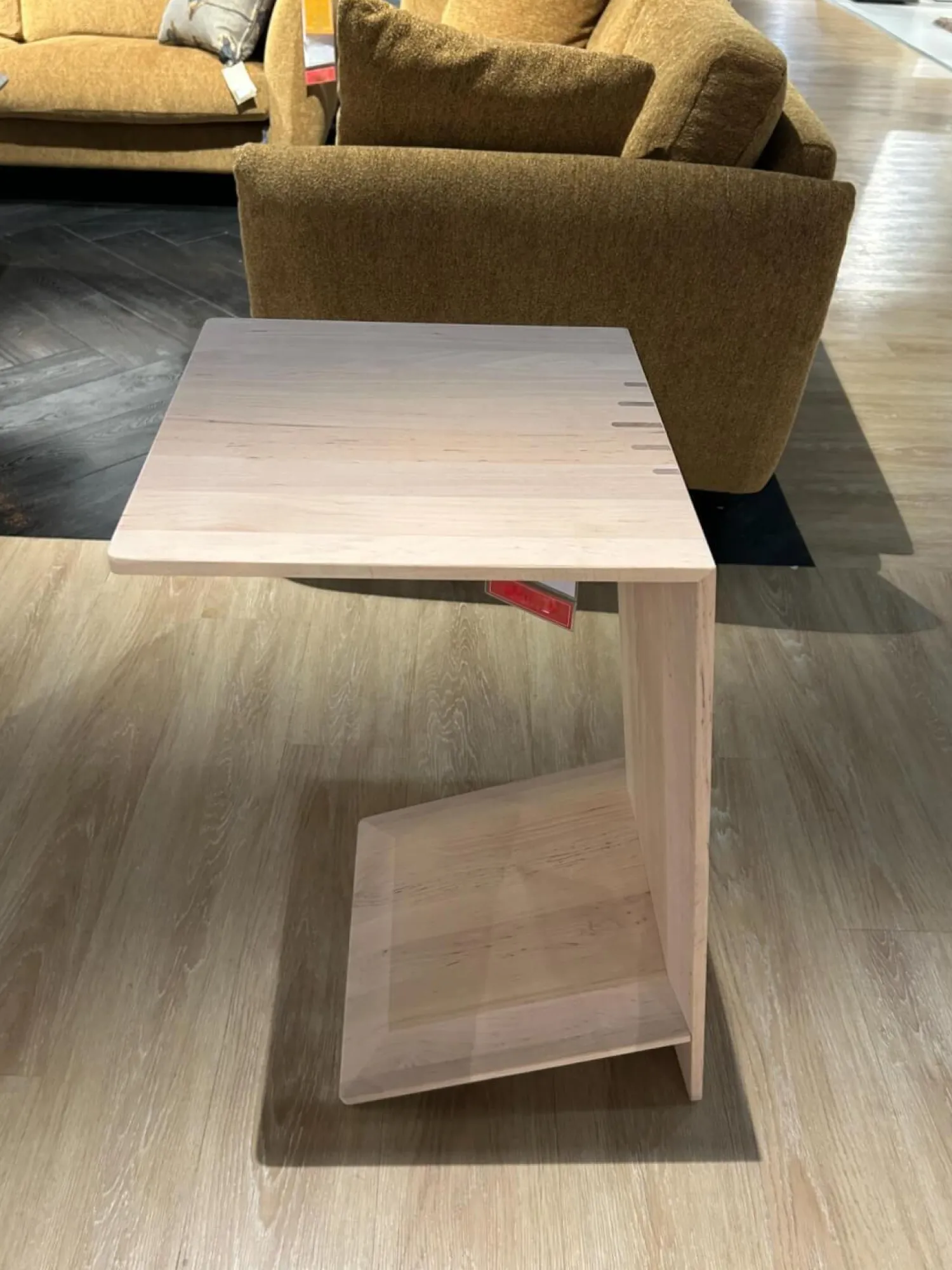 Team 7 Beistelltische|Beistelltisch Sidekick Erle Weißöl