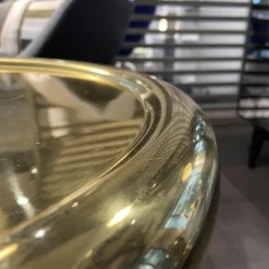 Tom Dixon Beistelltische|Beistelltisch Spun Short Messing Durchmesser 54cm