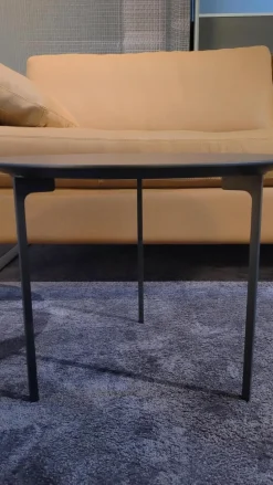 COR Beistelltische|Beistelltisch Sting 3805 Platte F05 Schwarz Feinstruktur Metallgestell MP 210 F05 Schwarz