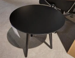 Stressless Beistelltische|Beistelltisch Style Platte Holz Schwarz Gestell Holz 05 Schwarz Furniert Und Lackiert