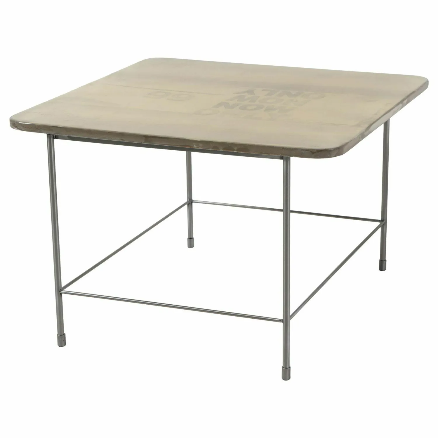Baxter Beistelltische|Beistelltisch Table-Au Platte Polyester Weiß Glänzend