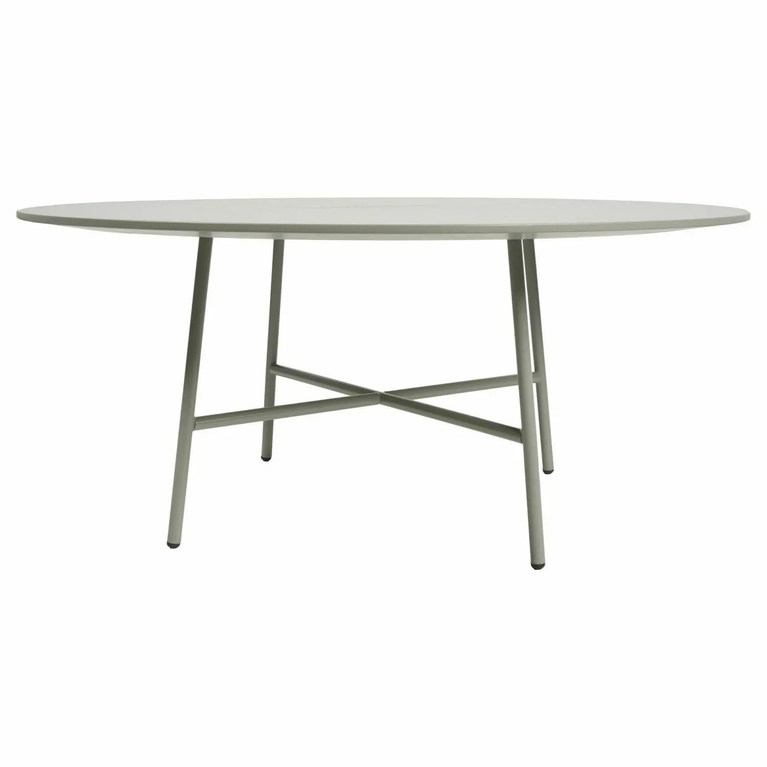 Moroso Beistelltische|Beistelltisch Tia Maria A MDF Matt Lackiert Steingrau Gestell Stahl