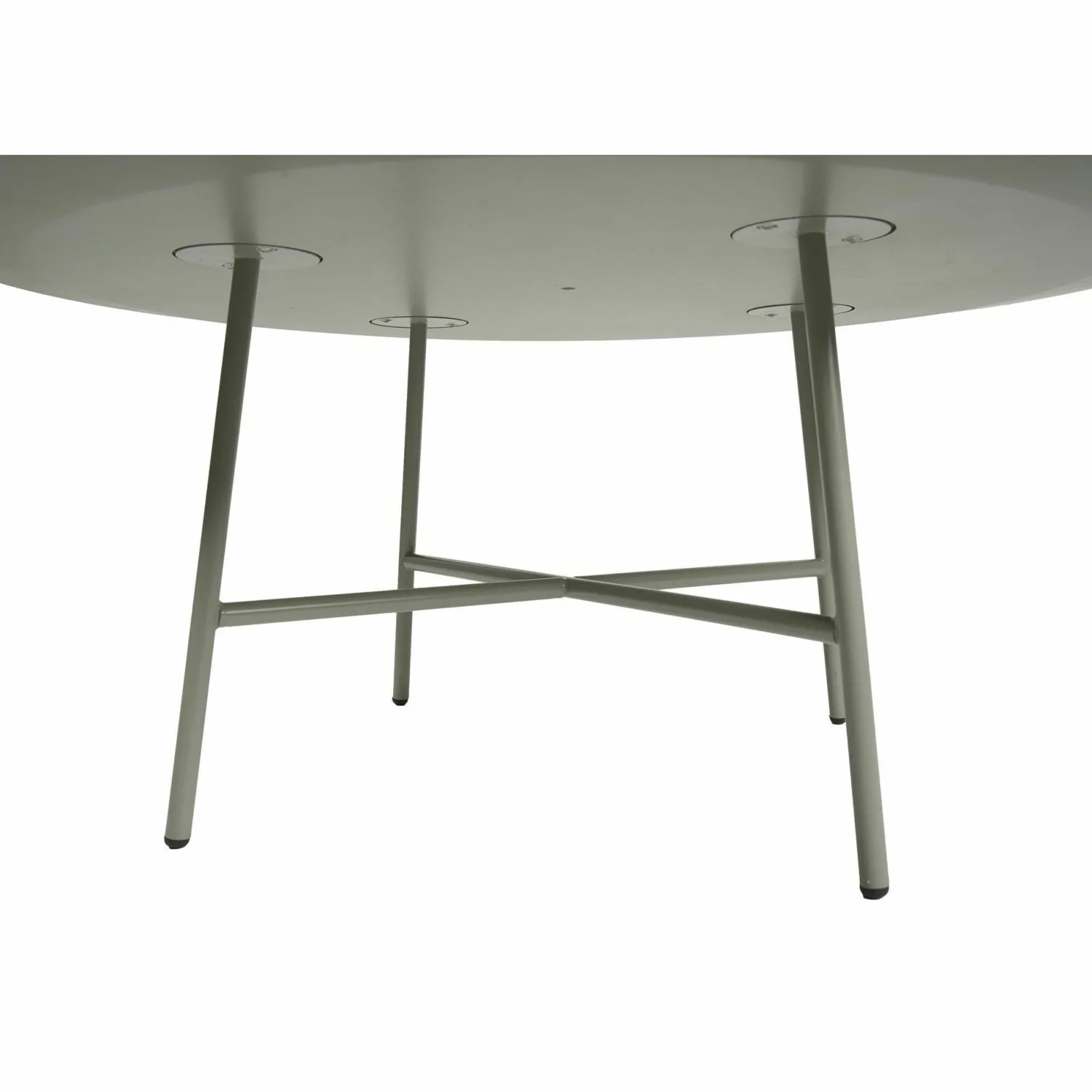 Moroso Beistelltische|Beistelltisch Tia Maria A MDF Matt Lackiert Steingrau Gestell Stahl