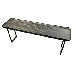 Cassina Beistelltische|Beistelltisch Torei Rechteckig Esche Schwarz