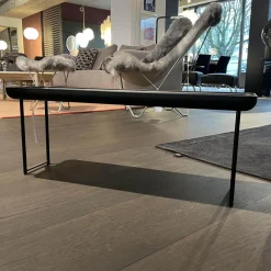 Cassina Beistelltische|Beistelltisch Torei Rechteckig Esche Schwarz