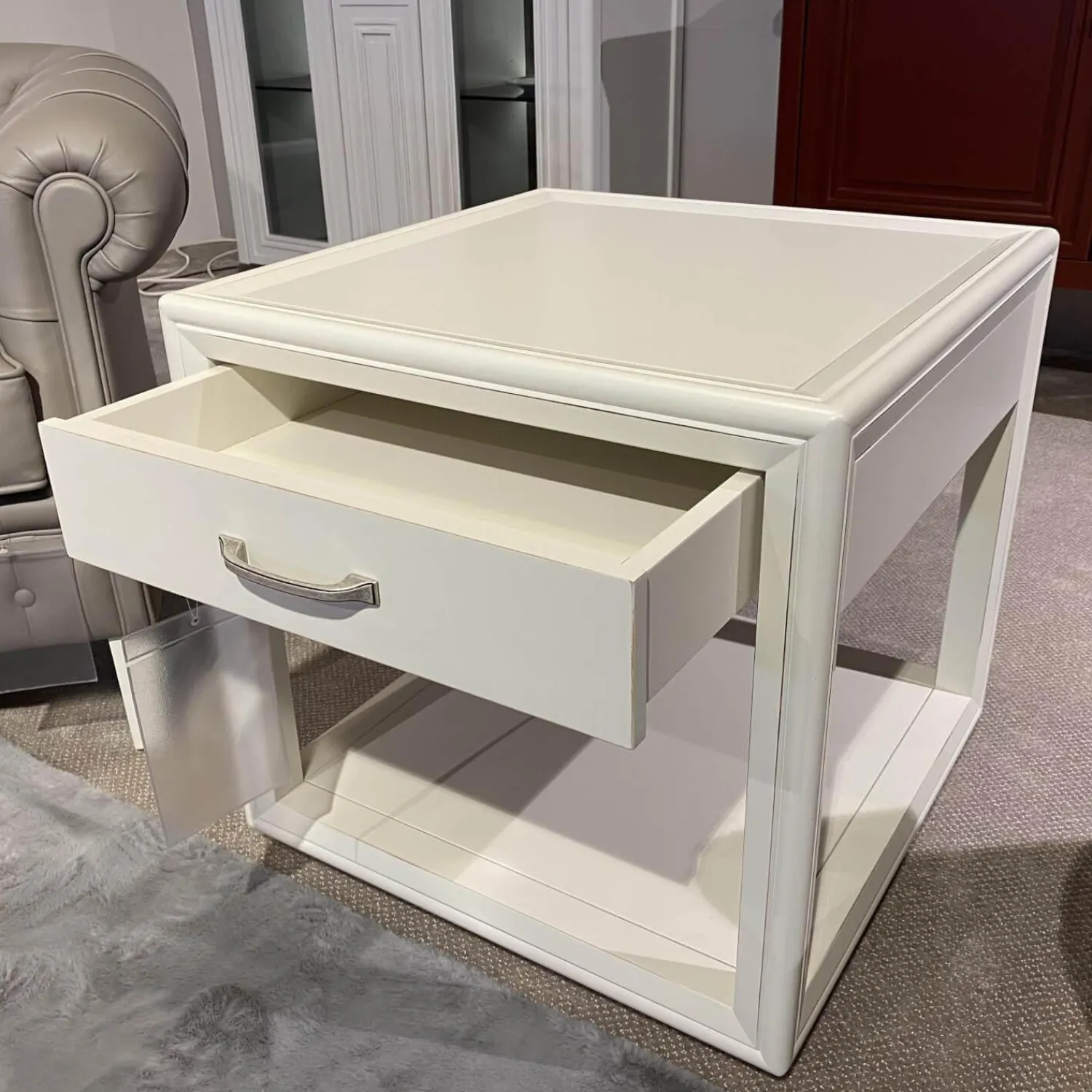 Selva Beistelltische|Beistelltisch Villa Cinquanta Holzwerkstoffe Cremeweiß