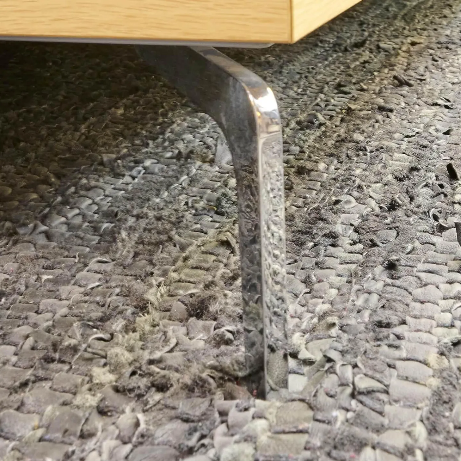 Kettnaker Polsterbetten|Bett B3 Eiche Furniert Hell Füße Verchromt Inklusive 2 Matratzen Und Lattenroste