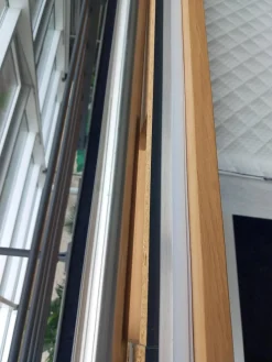 Schramm Polsterbetten|Bett Bezug Stoff Theo Grau Kopfteil Holzpaaneel Mit Matatze Ohne Nachttische