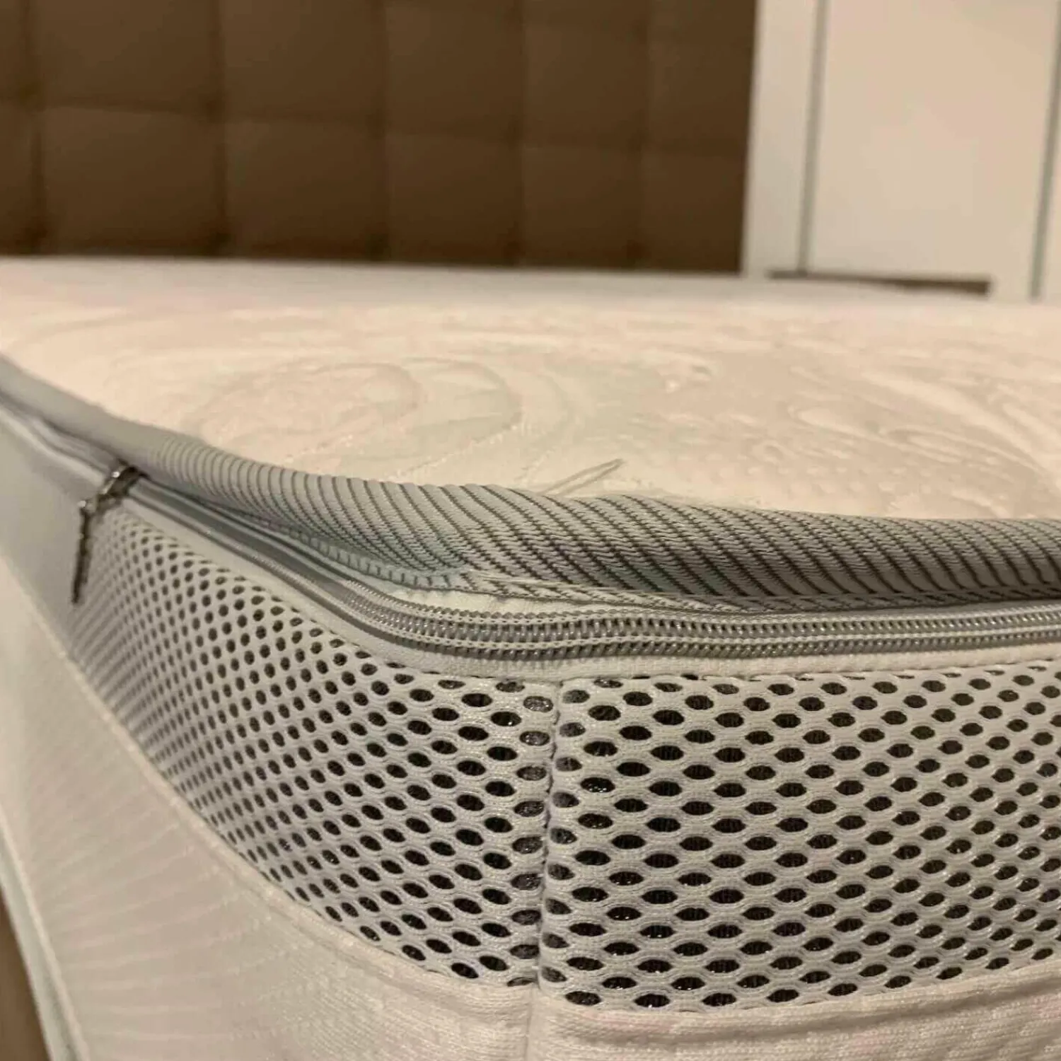 Möller Design Boxspringbetten|Bett Bohemian Leder Monza Braun mit Matratze H1/H2