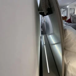 Interlübke Polsterbetten|Bett Izzy M23 Muschel Lackiert Matt 180x200 mit Unterfederungen und Matratzen