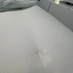 Schramm Boxspringbetten|Bett Purebeds Ell The Young Generation Stoff 1 Erik 640 Natur Grau Inklusive 2 Matratzen