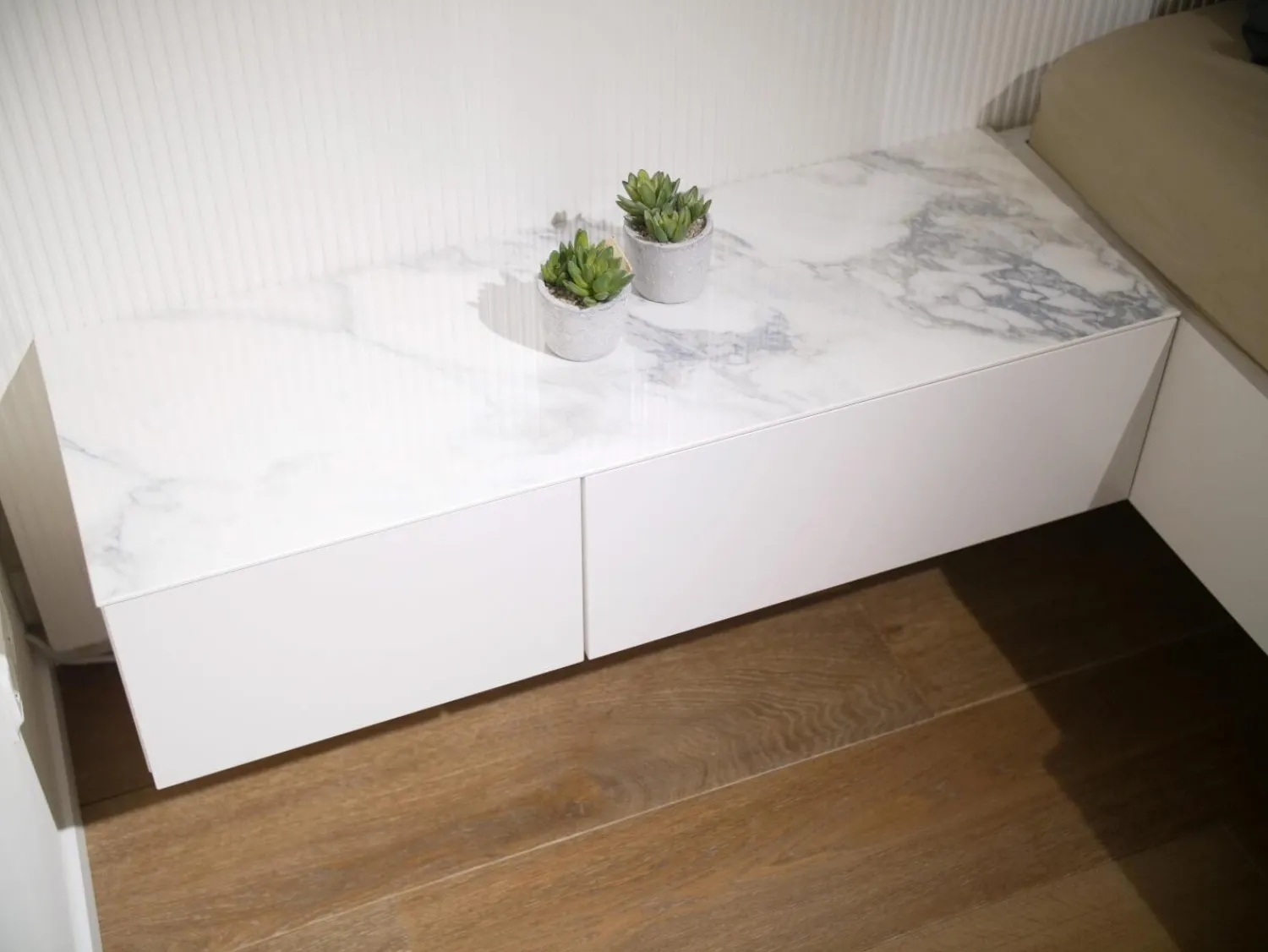 Sudbrock Polsterbetten|Bettanlange Miria Mit Matratze Selecta Latenrost Starr Nachtkonsolen Und Sideboard