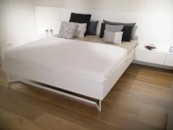 Sudbrock Polsterbetten|Bettanlange Miria Mit Matratze Selecta Latenrost Starr Nachtkonsolen Und Sideboard