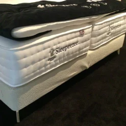 Contur Boxspringbetten|Boxspringbett 4600 Stoff Copenhagen 901 Beige Inklusive Topper Und Matratzen