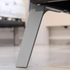 Velda Boxspringbetten|Boxspringbett Finesse Stoff KSC Mint Fuß Alu Rahmen Starr Mit 2 Matratzen Und 2 Nachtkkommoden