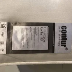 Contur Boxspringbetten|Boxspringbett Full Set Stoff Braun mit motorischer Kopf- und Fußverstellung Inklusive Matratzen