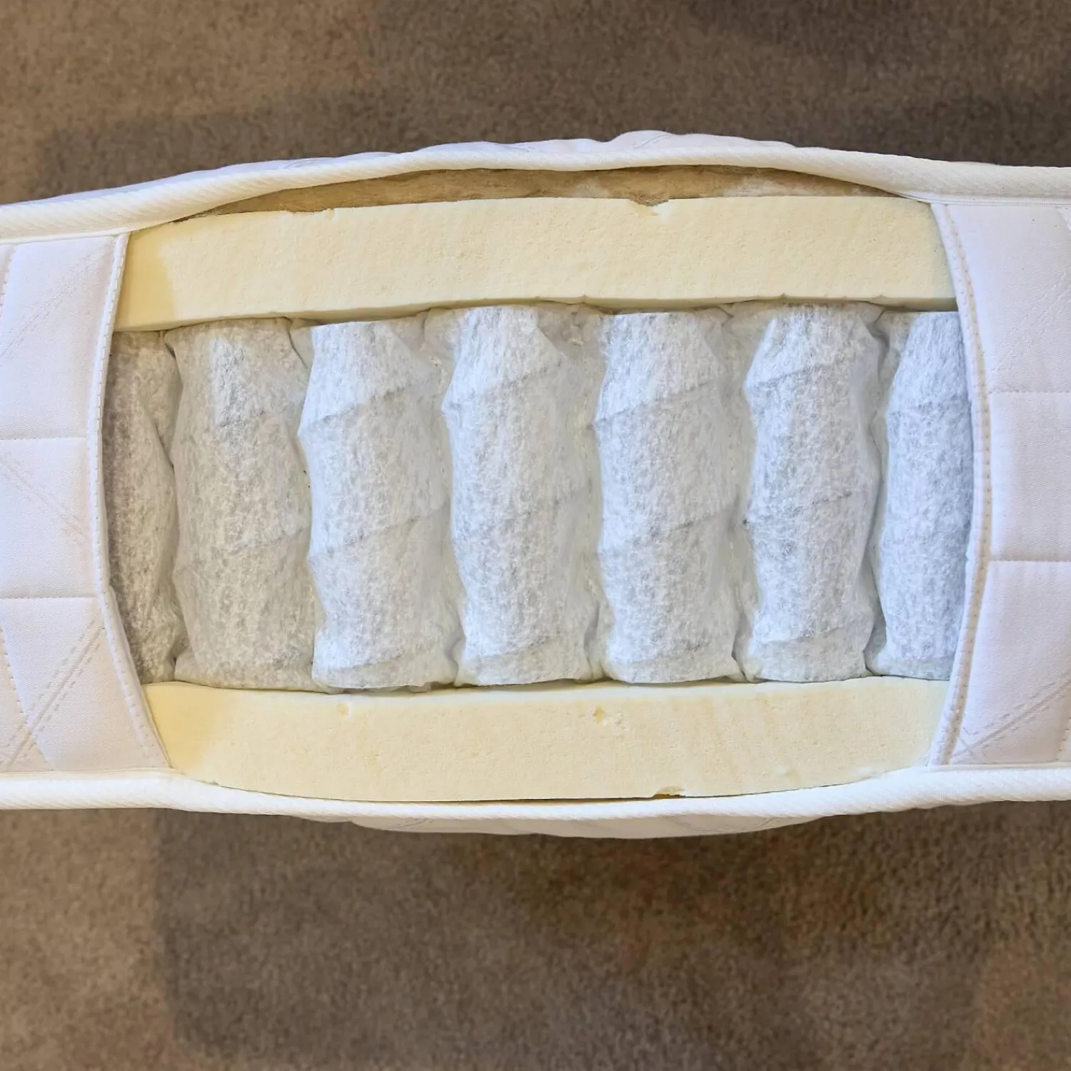 Treca Interiors Boxspringbetten|Boxspringbett Moon Bezug Stoff Fuß Colette Inklusive 2 Untermatratzen Omega Spring Und 2 Obermatratzen Imeprial Air Spring Prestige Sowie Matratzenauflagen Seine Und Alma Préstige Und Kissen