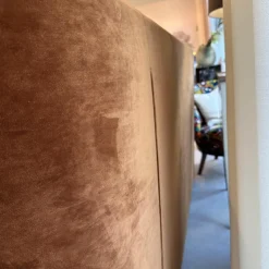 Bielefelder Werkstätten Boxspringbetten|Boxspringbett Polo Stoff Velours City Velvet Reloaded Kupfer Orange Mit Blindfüßen