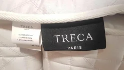 Treca Interiors Boxspringbetten|Boxspringbett Set Smart Volant mit 2 Matratzen Omega Spring H17 und Topper