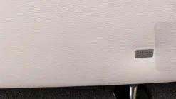 RUF Betten Boxspringbetten|Boxspringbett Veronesse Stoff 6150 Weiß Und 8460 8440 Grau Weiß Füße Chrom Inklusive Matratzen Und Topper Mit Plaid Und 4 Kissen