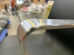 Groovy CC Bürostühle|Bürostuhl Tango Leder Schwarz Gestell Poliert auf Gleitern