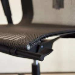 ICF Bürostühle|Bürostuhl Una Plus Bezug Stoff Mesh 01 Nero Schwarz Gestell Nylon Schwarz Struktur 115 Schwarz Mit 5 Stern Fuß Auf Rollen