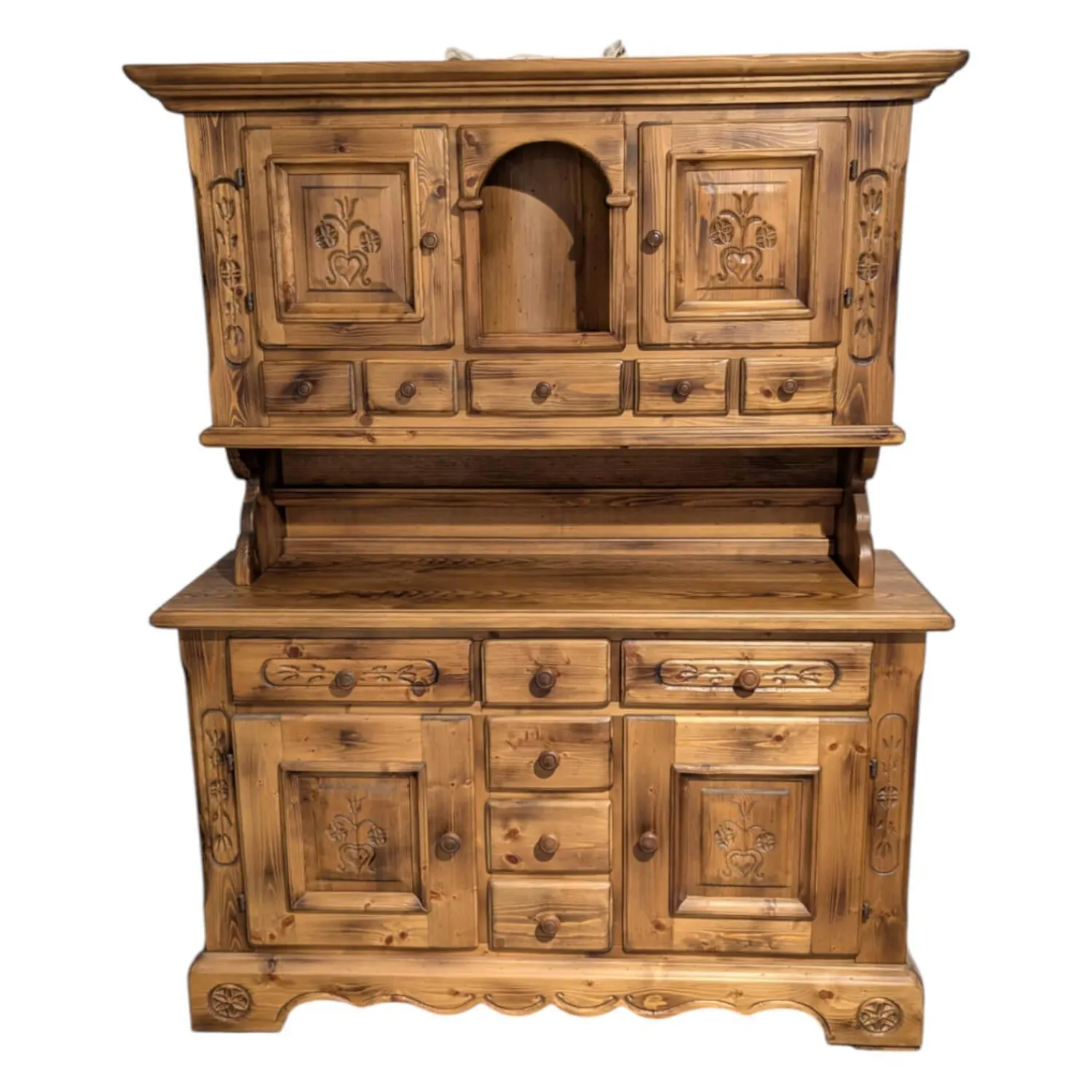 Voglauer Vitrinen & Highboards|Buffett Anno 1600 Fichte Antik Gewachst