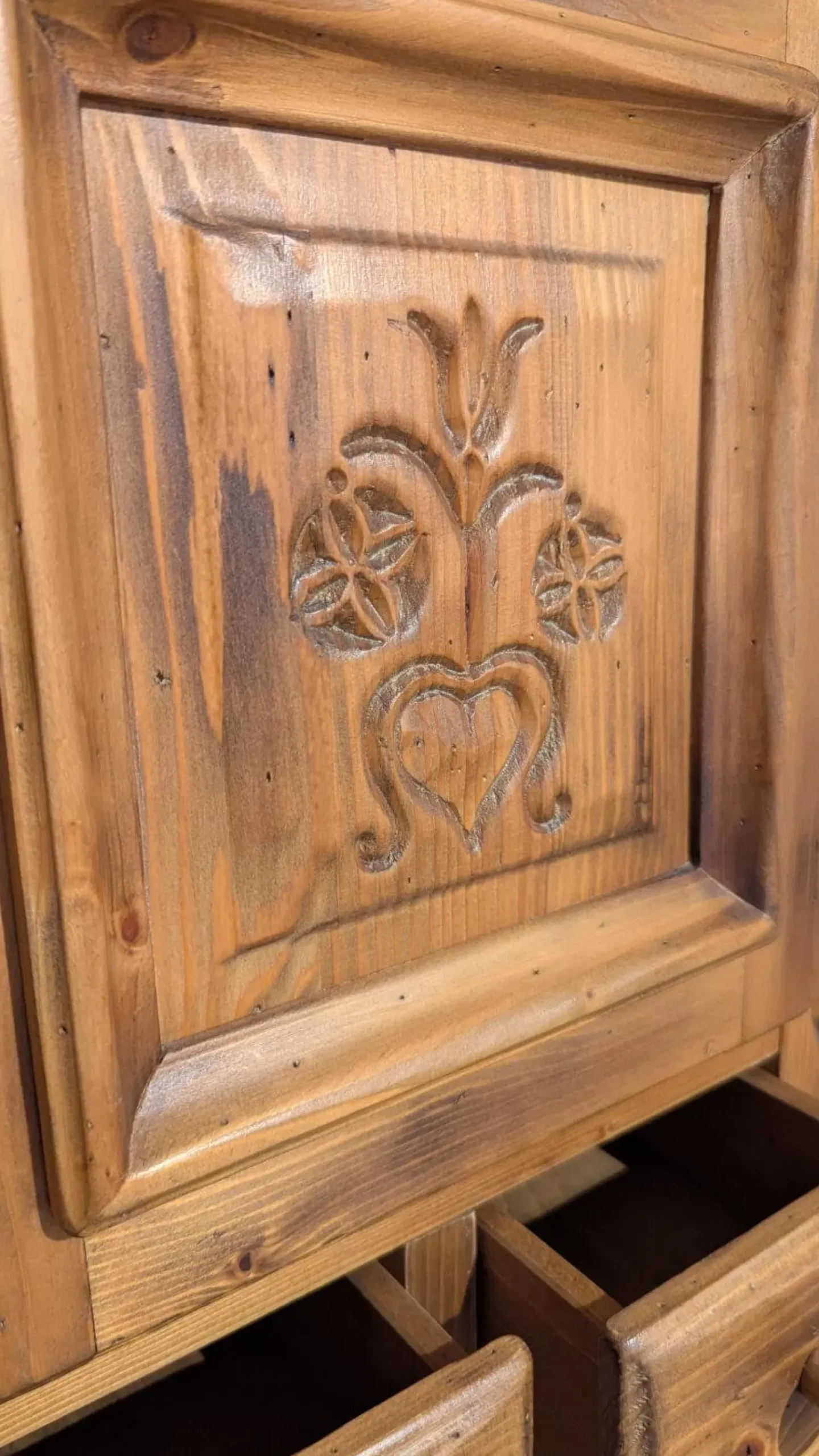 Voglauer Vitrinen & Highboards|Buffett Anno 1600 Fichte Antik Gewachst