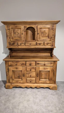 Voglauer Vitrinen & Highboards|Buffett Anno 1600 Fichte Antik Gewachst