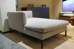 Molteni & C Daybeds & Recamieren|Chaiselongue Paul Stoff Widia W3822 Grau Beige Füße Anthrazit