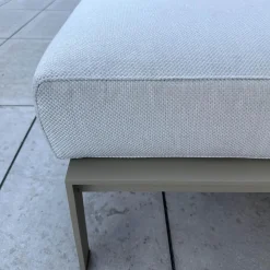 Gandia Blasco Loungemöbel|Chaiselounge Solanas Tumbona Auflage Stoff Soft Duo Crudo 07 Beige Grau