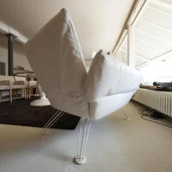 De Sede Daybeds & Recamieren|Chaiselounge Winfried Totzek Leder Select Weiß Füße Metall Weiß