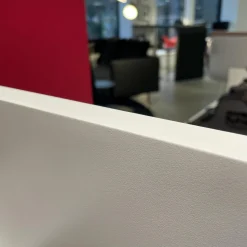 COR Regale|Chart Trennwand Regal Und Arbeitstisch Dunkelrot Hellrot White Mit Steckdose