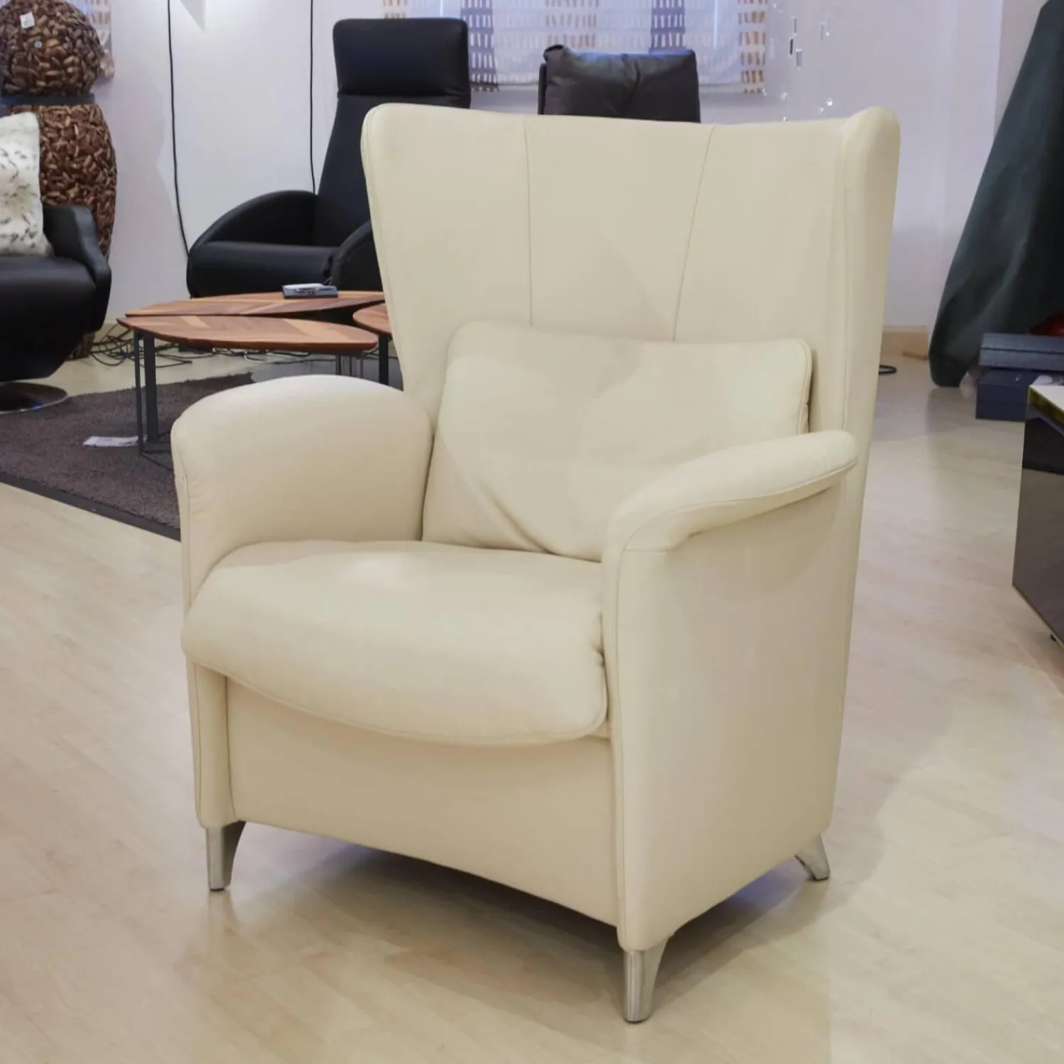 De Sede Relaxsessel|Clubsessel DS 23 - 01 Leder Living Sand