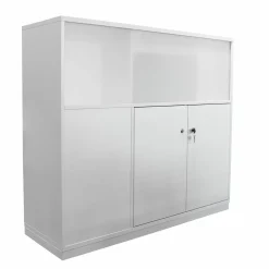 Sedus Regale & Container|Kommoden & Sideboards|Container Grand Slam Reinweiss A 14 Bügelgriff Matt Verchromt