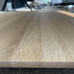 Rolf Benz Couchtische|Couchtisch 931-542 Carrara Geledert Und Eiche Gestell Glatt Lackiert Matt Umbragrau