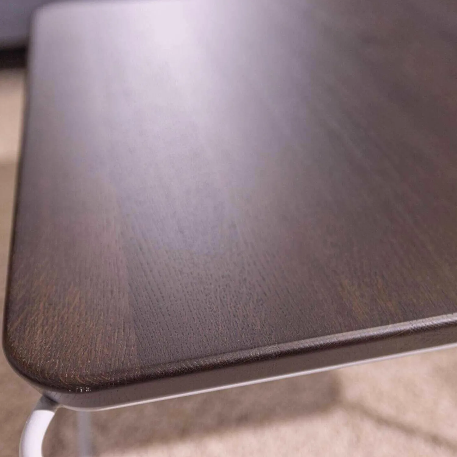 freistil Rolf Benz Couchtische|Couchtisch 151 Eckig H65 Eiche Dunkel Gestell Telegrau