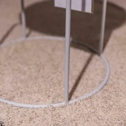 freistil Rolf Benz Couchtische|Couchtisch 151 Eiche Steinbeschichtet Blanco Gestell Telegrau