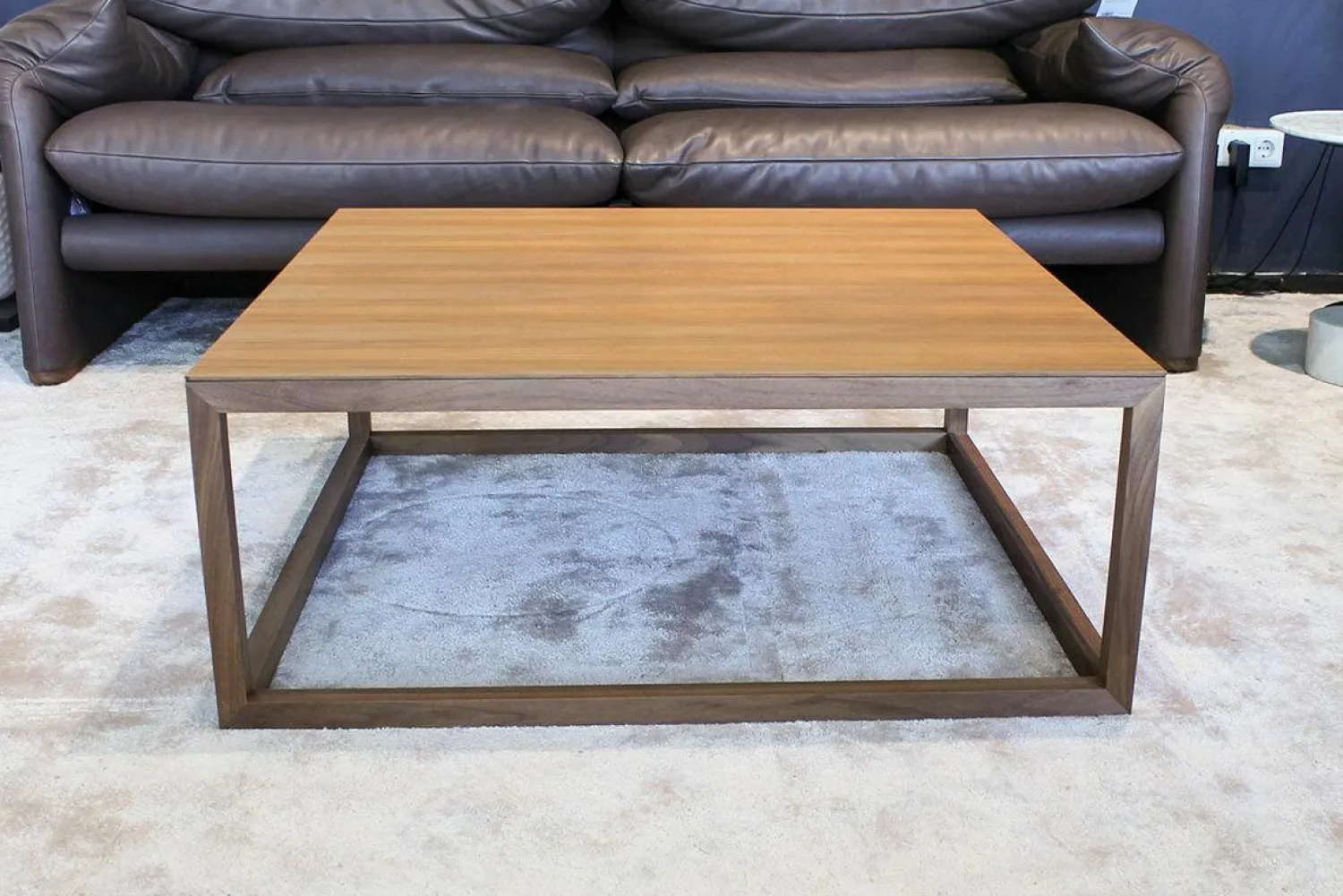 Cassina Couchtische|Couchtisch 261 Note Nussbaum Kaffee Braun