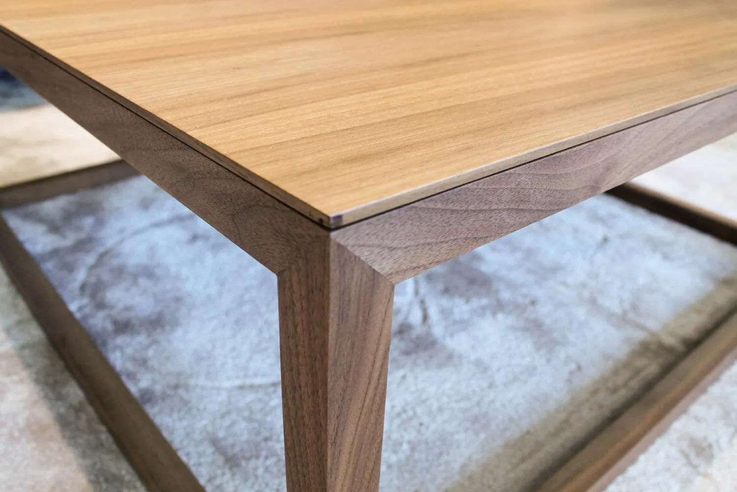 Cassina Couchtische|Couchtisch 261 Note Nussbaum Kaffee Braun