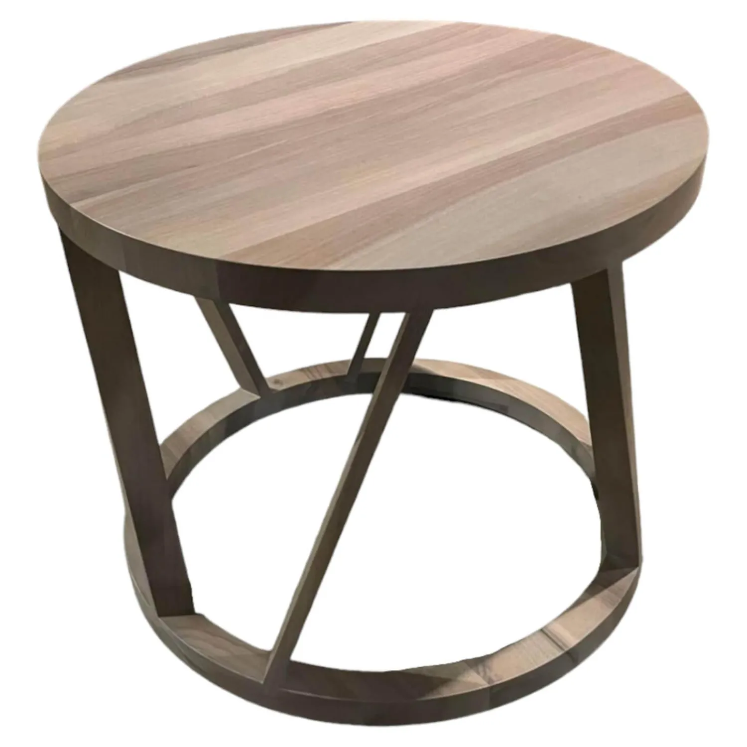 Rolf Benz Couchtische|Couchtisch 920 Nussbaum Massiv Altgrau Gebeizt