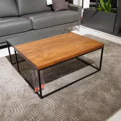 Rolf Benz Couchtische|Couchtisch 985-213 Tischplatten Nussbaum Amerikanisch Und Echtsteinfurnier Schiefer Gestell Stahl Schwarz Brilliant