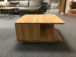 Decker Couchtische|Couchtisch Alivio Ausführung Asteiche Massiv Bianco Geölt Auf Rollen