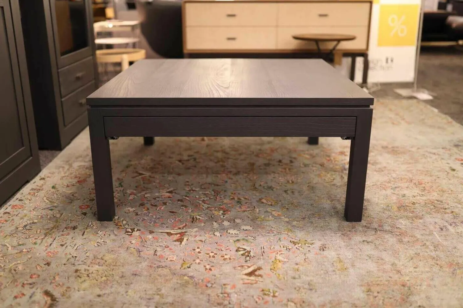 Form Exclusiv Couchtische|Couchtisch Bordeaux Europäische Wildkirsche Massiv Anthrazit