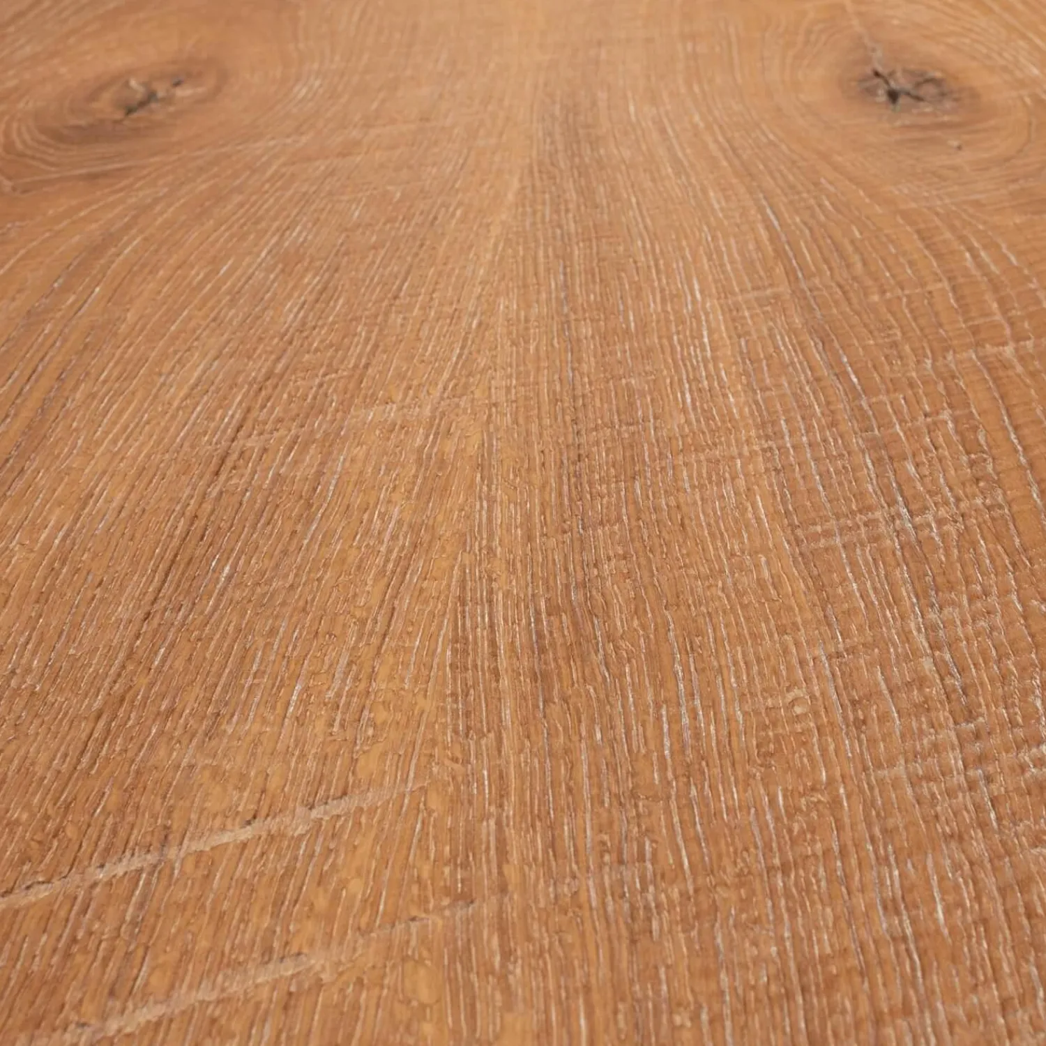 Janua Couchtische|Couchtisch Butterfly S03 Eiche Weiß Pigmentiert Geölt Wangen Stahl Schwarz