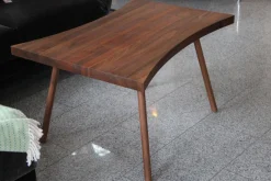 Brühl Couchtische|Couchtisch Deep Space Nussbaum Massiv Naturöl