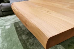 Scholtissek Couchtische|Couchtisch Kantara Tischplatte Rüster Ulme Gestell Eisen