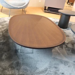 Molteni & C Couchtische|Couchtisch Louisa Platte Und Gestell Holz Eukalyptus Braun