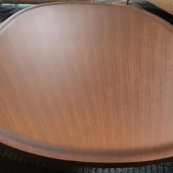 Molteni & C Couchtische|Couchtisch Louisa Platte Und Gestell Holz Eukalyptus Braun