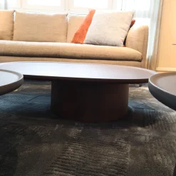 Molteni & C Couchtische|Couchtisch Louisa Platte Und Gestell Holz Eukalyptus Braun